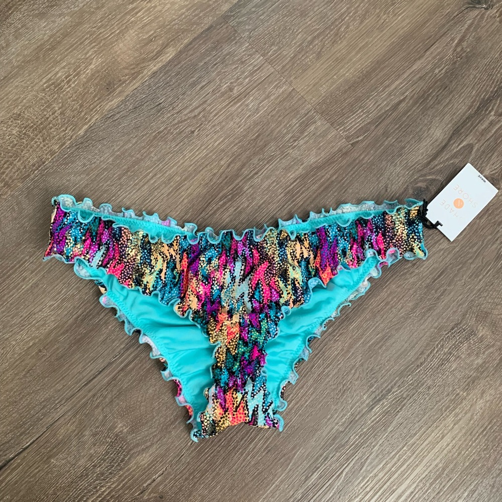 Shade & Shore scrunch bathing suit bottom